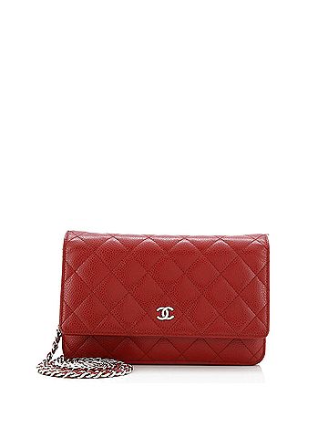 Chanel Wallet on Chain Quilted Caviar (view 1)