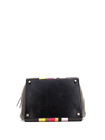 Céline Phantom Bag Striped Canvas Medium (view 2)