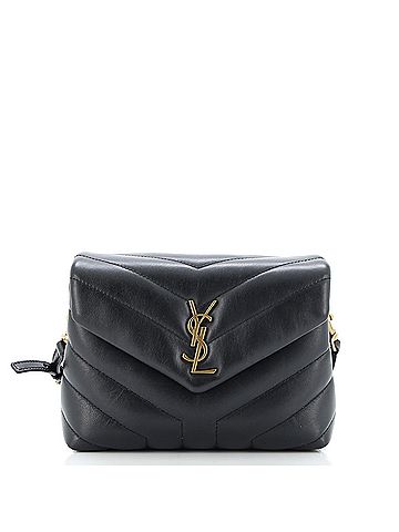 Saint Laurent Loulou Shoulder Bag Matelasse Chevron Leather Toy (view 1)