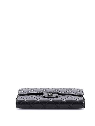 Chanel L-Flap Wallet Quilted Lambskin Long (view 2)