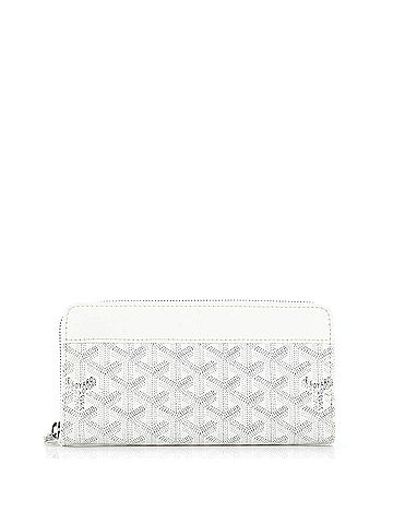 Goyard Matignon Zip Wallet Coated Canvas with Leather (view 1)