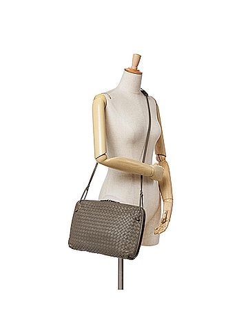 Bottega Veneta Large Nappa Intrecciato Nodini Crossbody (view 2)