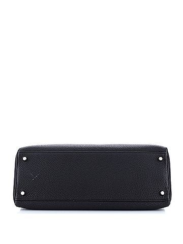 Hermès Kelly Handbag Black Togo with Palladium Hardware 35 (view 2)