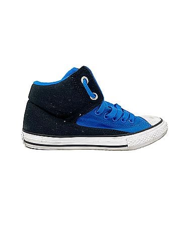 Converse Sneaker Kid Chuck Taylor All Star High Street 656013F Blue Casual Sneakers Size 4 (view 1)