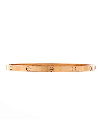Cartier Love Bracelet 18K Rose Gold Small (view 1)