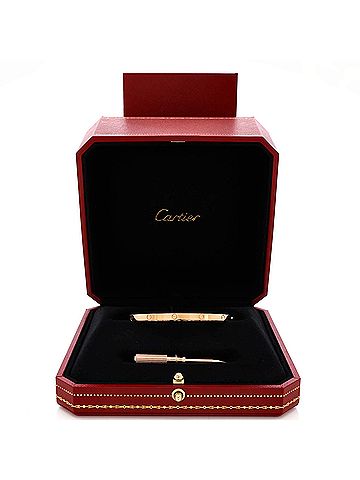 Cartier Love Bracelet 18K Rose Gold Small (view 2)