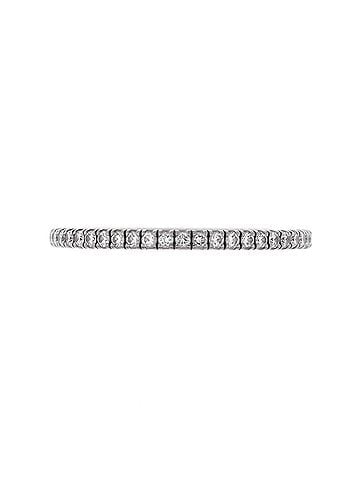 Cartier Etincelle de Cartier Eternity Wedding Band Ring 18K White Gold Diamonds 1.5mm (view 1)