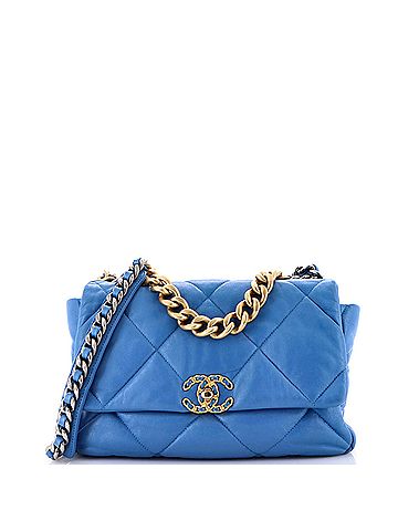 Chanel 19 Flap Bag Quilted Leather Large (view 1)