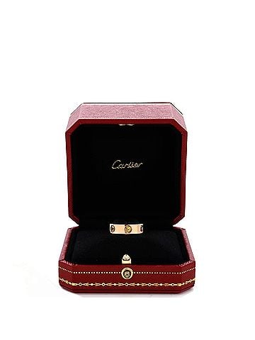 Cartier Love 6 Stone Band Ring 18K Rose Gold with Sapphires, Garnets and Amethyst (view 2)