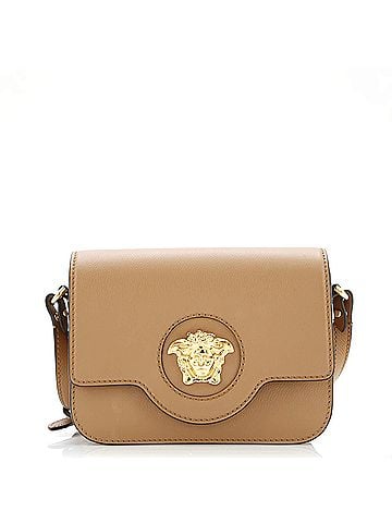 Versace La Medusa Flap Shoulder Bag Leather Small (view 1)