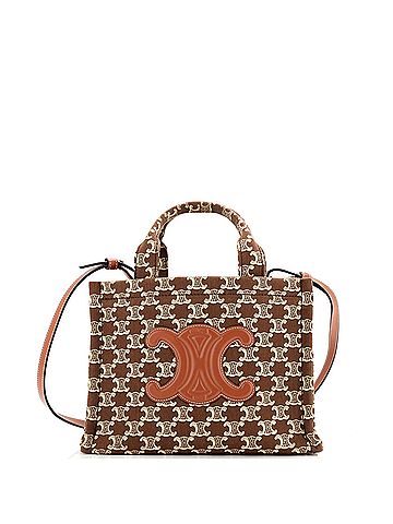 Céline Cabas Thais Tote Triomphe Printed Canvas Small (view 1)