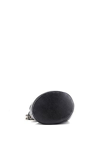 Chanel Deauville Drawstring Bucket Bag Studded Caviar Medium (view 2)