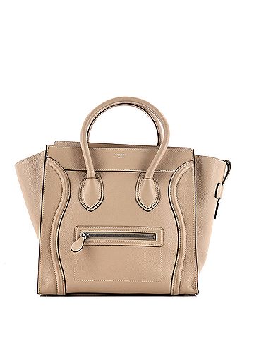 Céline Luggage Bag Grainy Leather Mini (view 1)