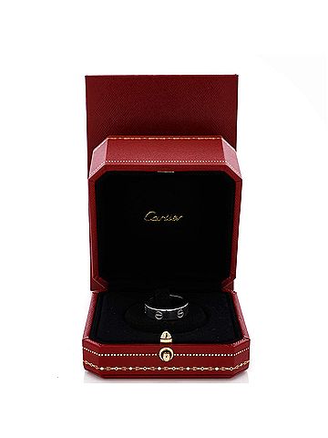 Cartier Love Band Ring 18K White Gold (view 2)
