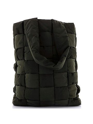 Bottega Veneta Padded Tote Intrecciato Nylon Large (view 1)