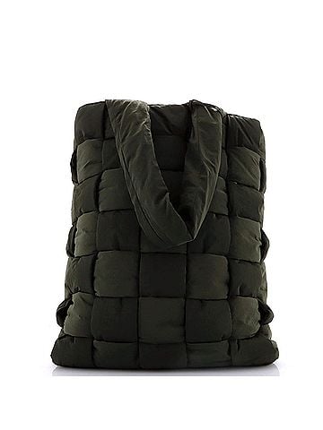 Bottega Veneta Padded Tote Intrecciato Nylon Large (view 2)