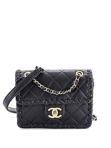 Chanel My Own Frame Flap Bag Braided Quilted Calfskin Mini (view 1)