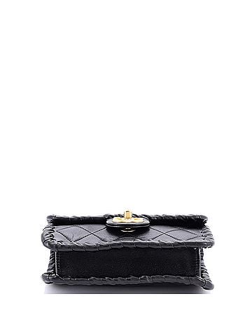 Chanel My Own Frame Flap Bag Braided Quilted Calfskin Mini (view 2)