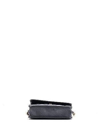 Chanel Quilted CC Toggle Phone Holder with Chain Quilted Iridescent Caviar (view 2)