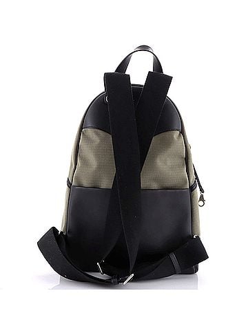 Hermès Allback Backpack Bivouac Toile with Leather (view 2)