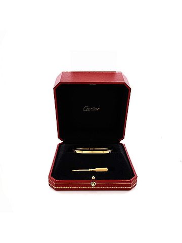 Cartier Love Bracelet 18K Yellow Gold Small (view 2)