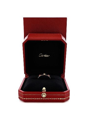 Cartier Love Wedding Band 1 Diamond Ring 18K Yellow Gold with Diamond (view 2)