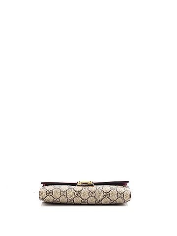 Gucci Padlock Continental Chain Wallet GG Coated Canvas and Leather Long (view 2)