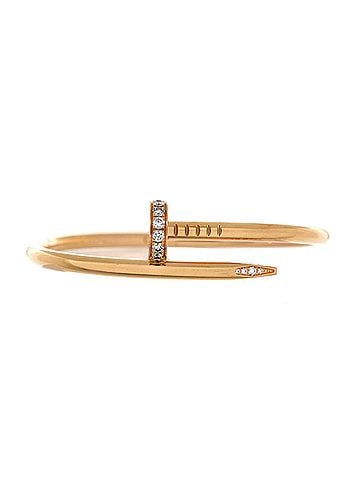 Cartier Juste un Clou Bracelet 18K Yellow Gold with Diamonds Classic (view 1)