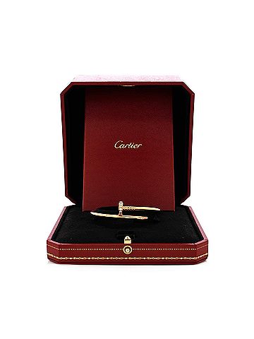 Cartier Juste un Clou Bracelet 18K Yellow Gold with Diamonds Classic (view 2)