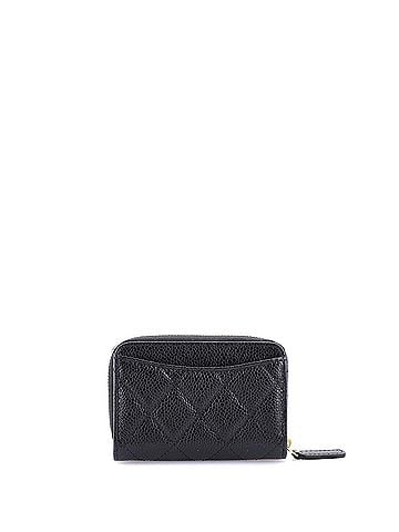 Chanel CC Zip Coin Purse Quilted Caviar Small (view 2)