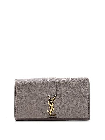 Saint Laurent Monogram Continental Wallet Leather (view 1)