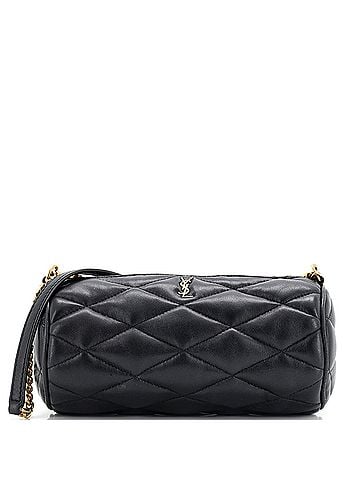 Saint Laurent Sade Tube Bag Quilted Leather Mini (view 1)