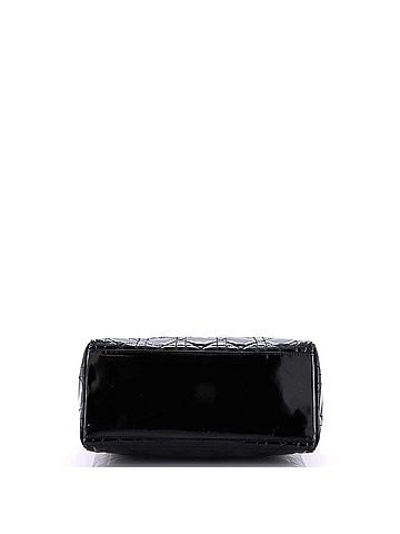 Christian Dior Vintage Lady Dior Bag Cannage Quilt Patent Medium (view 2)