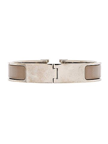 Hermès Clic H Bracelet Enamel Extra Narrow (view 2)