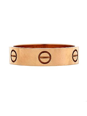 Cartier Love Band Ring 18K Rose Gold (view 1)