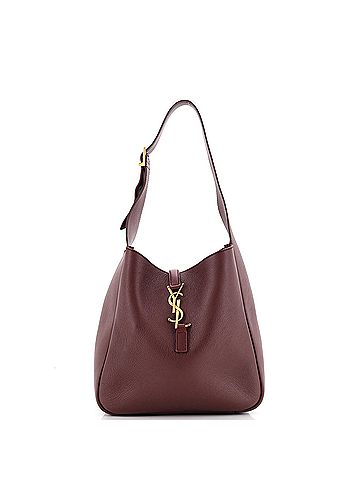 Saint Laurent Le 5 a 7 Supple Hobo Leather Small (view 1)
