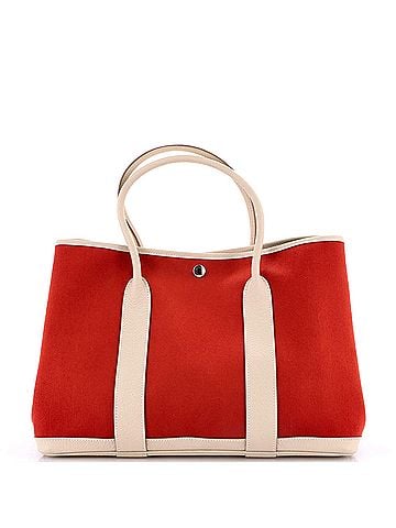 Hermès Garden Party Tote Toile and Leather 36 (view 1)