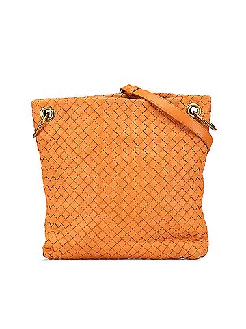 Bottega Veneta Leather Intrecciato Crossbody (view 1)
