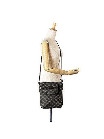 Loewe Anagram Coated Canvas Crossbody (view 2)