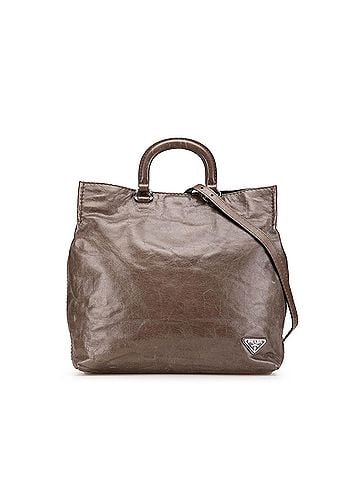 Prada Vitello Shine Satchel (view 1)
