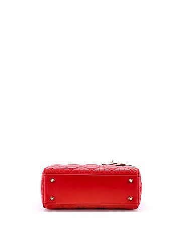 Christian Dior My ABCDior Lady Dior Bag Cannage Quilt Leather Small (view 2)