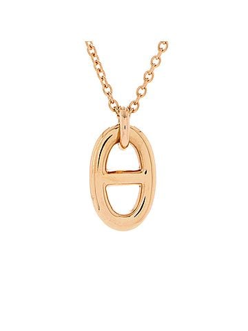 Hermès Farandole Pendant Necklace 18K Rose Gold Small (view 1)