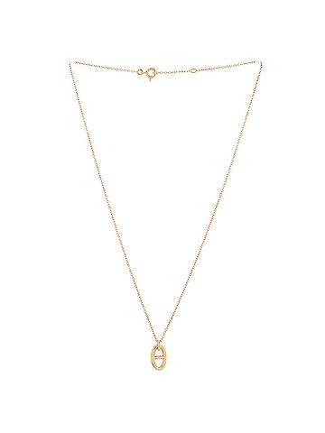 Hermès Farandole Pendant Necklace 18K Rose Gold Small (view 2)