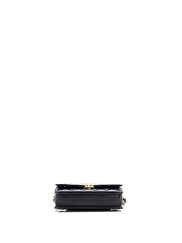 Chanel Lacquered Metal CC Wallet on Chain Quilted Lambskin (view 2)