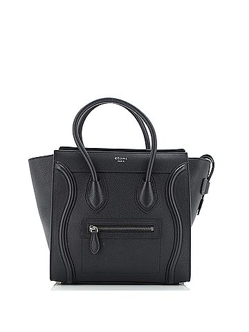 Céline Luggage Bag Grainy Leather Micro (view 1)