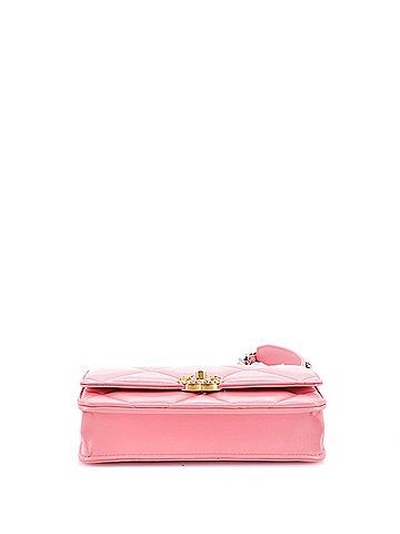 Chanel 19 Wallet on Chain Quilted Lambskin (view 2)