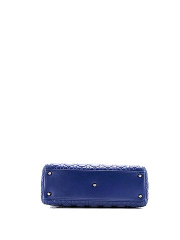 Christian Dior Vintage Lady Dior Bag Cannage Quilt Lambskin Large (view 2)