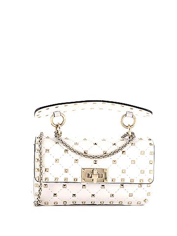 Valentino Garavani Rockstud Spike Flap Bag Quilted Leather Small (view 1)