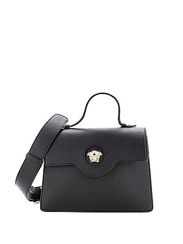 Versace La Medusa Top Handle Tote Bag Leather (view 1)