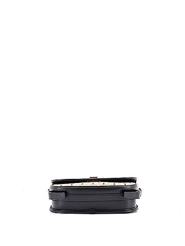 Saint Laurent Flap Satchel Monogram All Over Canvas and Leather Medium (view 2)
